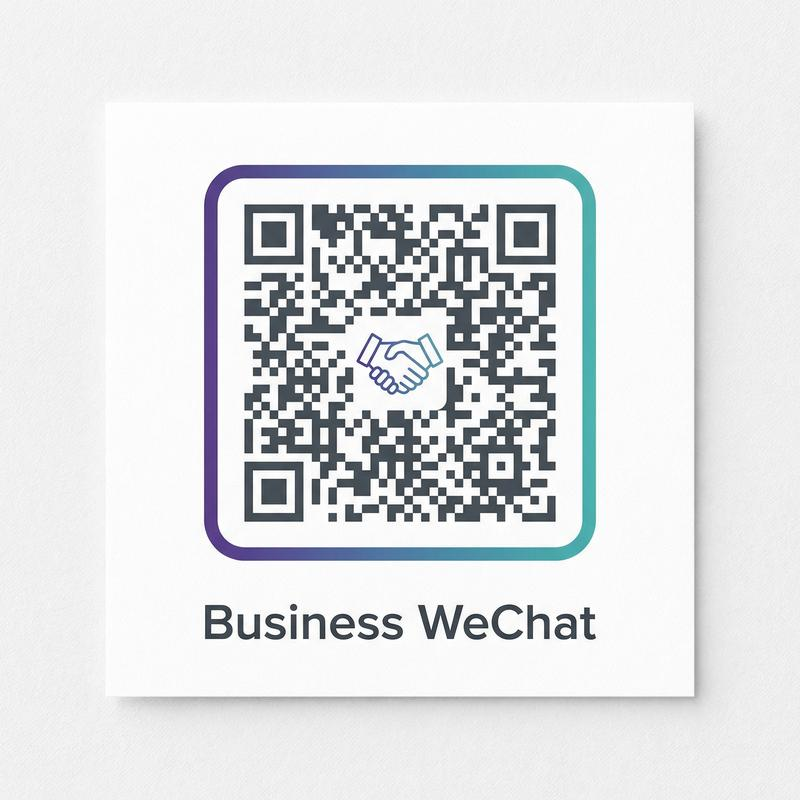 网红主播商务二维码